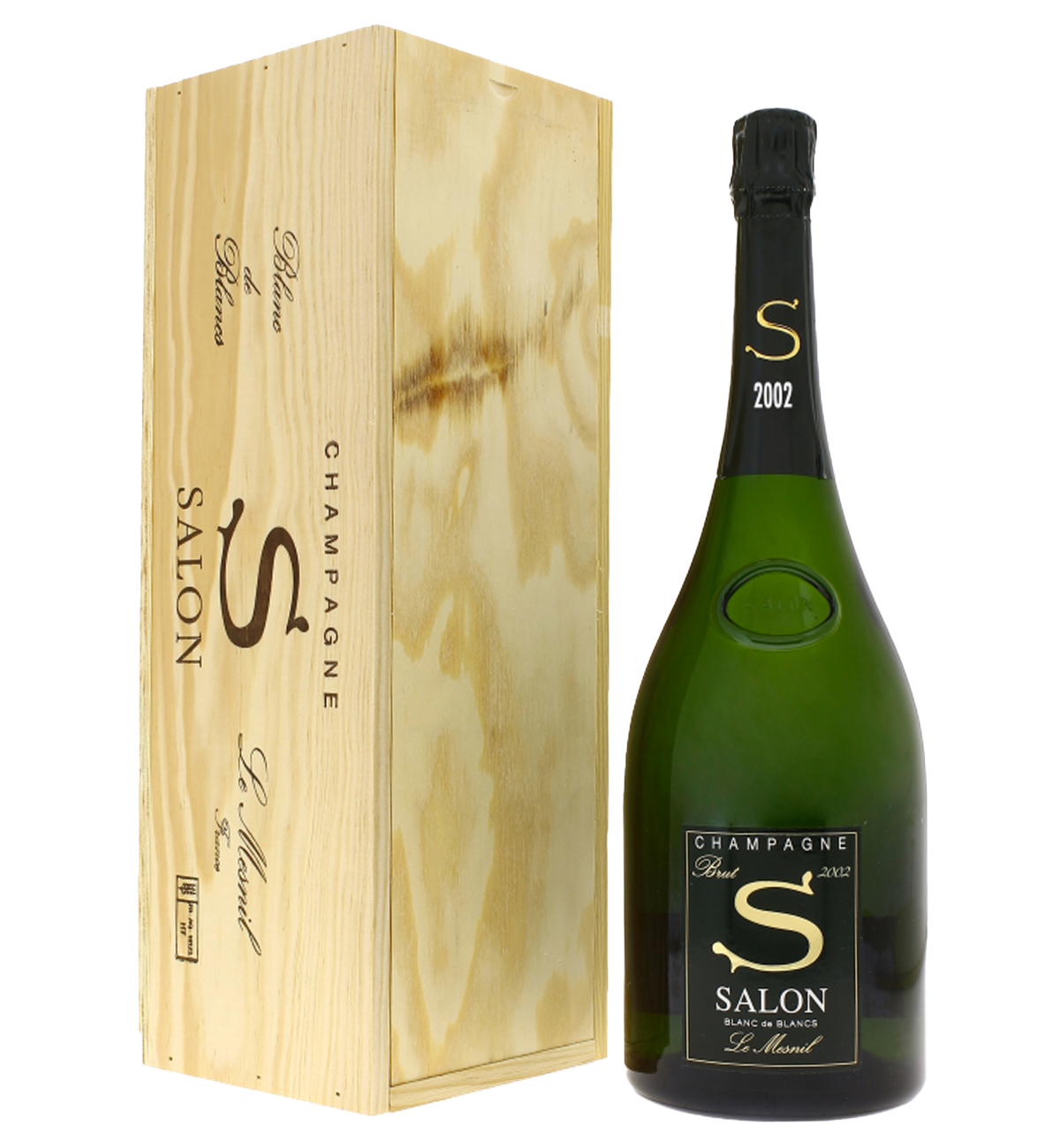 Salon Le Mesnil Blanc de Blancs (Cuvée S) Brut Champagne 2002 Magnum