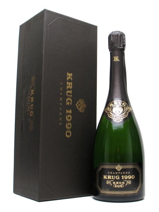 Krug Brut Champagne 1990 magnum - gaveæske