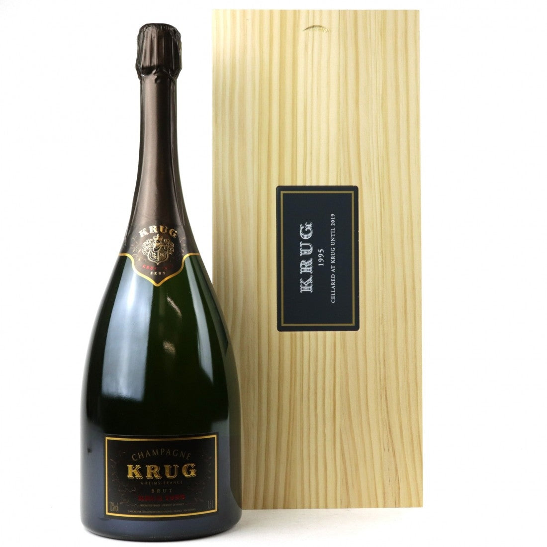 Krug Brut Champagne 1995 magnum - gaveæske