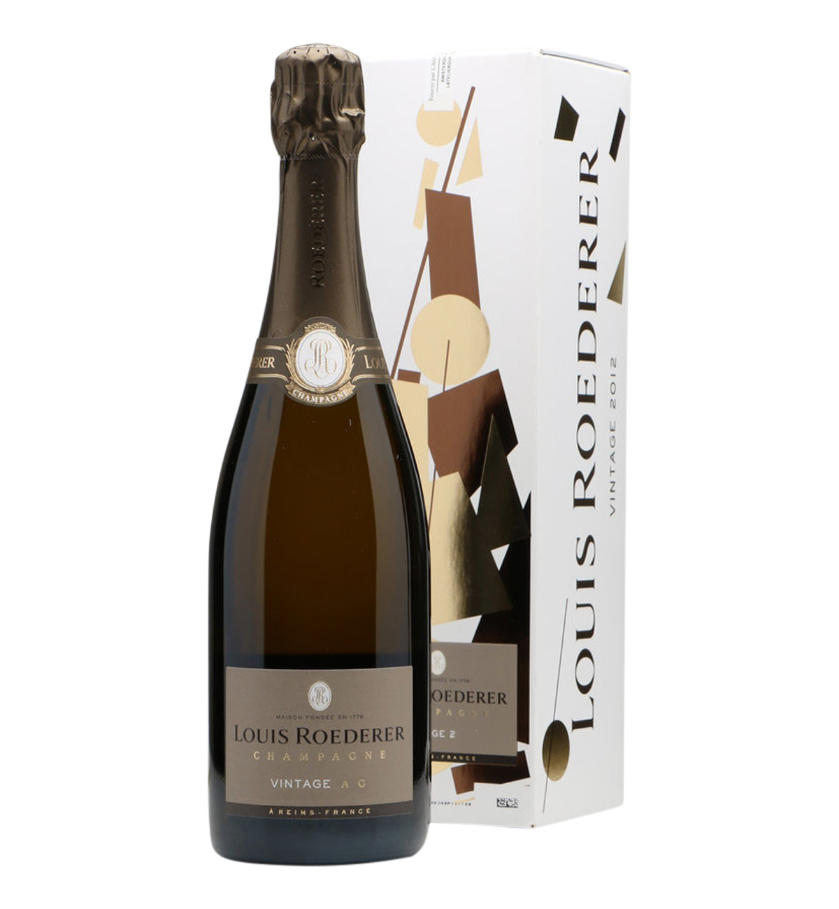 Louis Roederer Brut Vintage Graphic Gift Box 2014