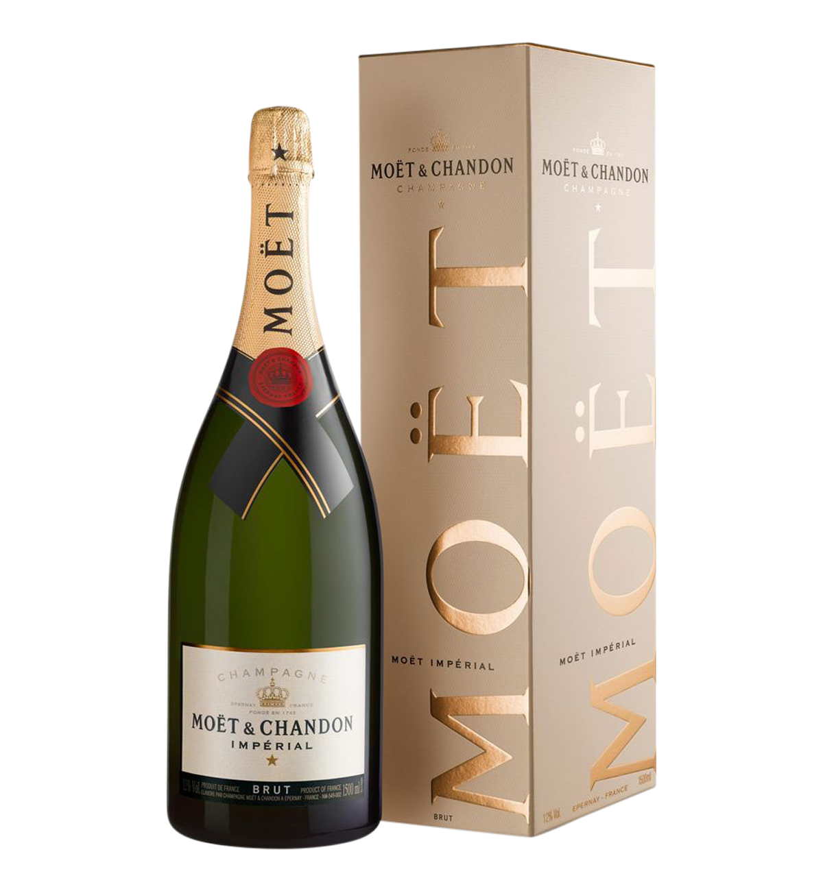 Moët & Chandon Brut Impérial Magnum - Gaveæske