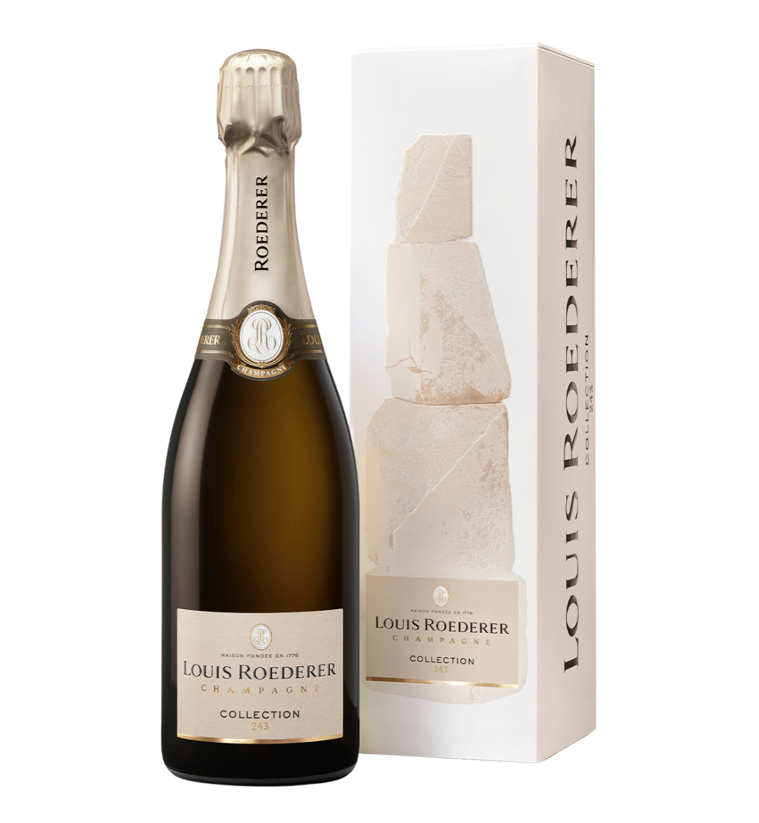 Louis Roederer Collection 243 i gaveæske