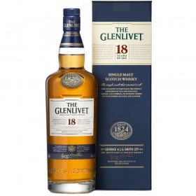 Glenlivet Single Malt 18 års Whisky 40% 70 cl.
